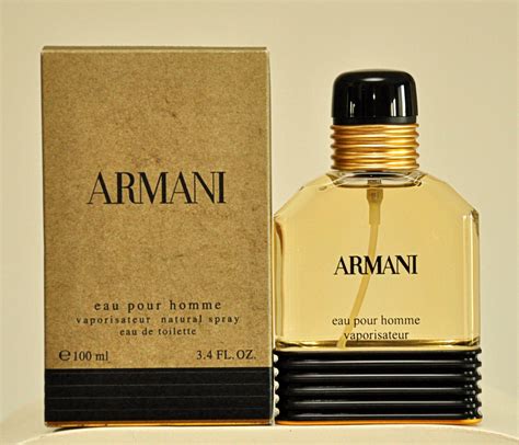 parfum giorgio armani homme|armani eau pour homme vintage.